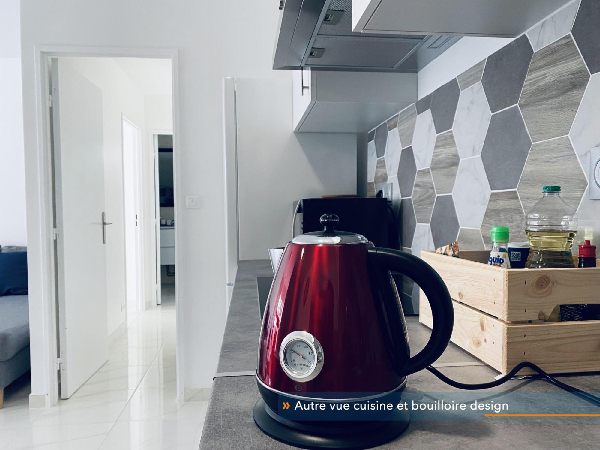 Appartement Parisien Neuf, Moderne Avec Une Grande Salon, 2 Chambres, 4 Lits, Parking Gratuit, 15Min De Paris Et 13 Min Aeroport Orly Vitry-sur-Seine Exterior foto